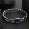 Pulseira de corda trançada colorida em aço titânio que não desbota para homens, pulseira de zircônia de luxo leve de nicho de alta qualidade para mulheres, joia ajustável