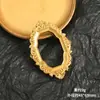 Marco de Fotos de Cruz Dorada Barroca Retro Europea Accesorios de Resina Hechos a Mano DIY Funda para Teléfono Materiales de Decoración para Fotografía
