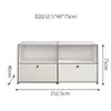 Móvel Modular USM Medieval Combinação Gabinete de Aço Inoxidável Multifuncional Simples Estilo Ins Aparador Decorativo Gabinete de Armazenamento Gabinete de Balde