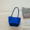 Bolsa Tote de Nicho Estilo Coreano Shuai Mi Home, Bolsa Cesta para Mulheres, Grande Capacidade, Bolsa de Ombro Leve para o Dia a Dia, Bolsa Saco de Ombro