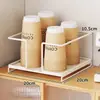 Estante de Almacenamiento de Escritorio, Mesa de Comedor de Sala de Estar, Estante de Almacenamiento para Tazas de Agua, Artículos Varios, Caja de Almacenamiento de Bocadillos de Sala de Estar Multicapa para el Hogar