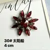 Acessórios de alta qualidade feitos à mão com contas no estilo Chanel, Botões de Cristal Coloridos Exquisitos, Decorações Costuradas à Mão para Roupas e Acessórios de Cabelo, Suprimentos Decorativos DIY