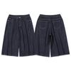 Ropa Vintage Verano 2025 Tendencia Retro Americana Color Original Mezclilla Casual Pantalones Cortos Cropped para Hombre