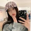 Sombrero de lengua de pato estilo Spice Girl, estilo japonés Y2K, bonito y genial, antiboina para mujer, estilo callejero, estilo retro, con cara pequeña