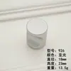 Manija Moderna Minimalista de Aleación de Aluminio para Espacio Negra Sólida Alargada Manija de Puerta de Gabinete Cajón Armario Manija de Puerta de Gabinete