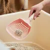 Pala para arena de gato, pala especializada para arena de gato, recogedor de excrementos de perro, recogedor de excrementos de gato multi-agujero, suministros de limpieza para mascotas