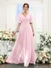 Amazon Vestido de Noche Sexy con Abertura de Satén Suave para Mujer 2026 Nuevo Vestido de Dama de Honor Vestido Largo de Comercio Exterior Europeo y Americano