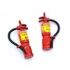 Acessórios de liga DIY equipamento de incêndio adesivo de extintor de incêndio tridimensional brincos pingente de chave pingente pingente W169