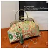 Bolso de Mujer Moderno y Elegante Nuevo Estilo Chino Bolso de Mano Bordado de Moda Bolso de Hombro con Cadena Retro Chino Nuevo