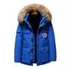 Elegante Chaqueta de Plumas Canada Goose Estilo Invierno 08 Expedición para Hombres y Mujeres Parejas Parka de Plumas de Pato Blanco Canadiense