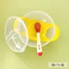 Set de Tazón Transparente con Ventosa y Cuchara Set de Tazones de Entrenamiento para Bebé Tazón con Ventosa para Enviar Cuchara Tenedor Cuchara que Cambia de Color Sensible a la Temperatura