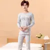 Conjunto de Ropa de Otoño para Niños Pijama 100% Algodón para Niñas Ropa Interior Térmica 100% Algodón para Adolescentes Ropa Interior Térmica para Niños