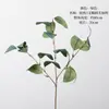 Eucalipto artificial hoja de dinero, plantas verdes artificiales para decoración de bodas, hojas de eucalipto artificiales, flores artificiales Amazon
