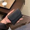Bolsa Feminina 2026 Novo Estilo Carteira com Padrão Lichia Carteira Feminina Curta Dobrável Porta-Cartões de Grande Capacidade Atacado Transfronteiriço de Comércio Exterior