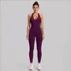 Conjunto de Chaleco de Yoga Cruzado con Cuello Halter en V y Copas Fijas, Chaleco Deportivo con Hermoso Diseño en la Espalda, Conjunto de Tops Casuales para Fitness