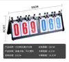 Placar, placar de basquete, placar, suporte de vôlei, placar eletrônico de mesa portátil de três dígitos para pingue-pongue