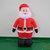 Decoración Inflable de Santa Claus de 6 pies para Fiesta en el Jardín al Aire Libre, Iluminada con LED
