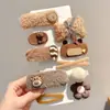 Novo clipe de franja infantil 2025 fofo cabelo de lanugem de bebê pequeno grampo de cabelo bebê menina bebê bebê não machuca clipe de suor