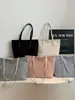 Bolso Tote Nuevo de Moda Texturizado y Sencillo para Mujer Gran Capacidad Casual Nicho para Viajes Diarios Bolso de Hombro Personalizado