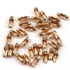 100 piezas/bolsa Accesorios para joyería DIY Hebilla de cintura de cerdo Hebilla de conexión de cuentas Cadena Accesorios de cadena Venta directa de fábrica