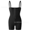 Body Moldeador de Tallas Grandes con Cintura Alta, Control de Abdomen, Pantalones Levanta Glúteos, Diseño de Broches en la Entrepierna, Leggings sin Quitar, Prenda Moldeadora de Cuerpo