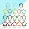 Liga Colorida Recortada Estrela Flor Tinta Spray Contas Feito à Mão DIY Pulseira Corrente de Celular Material Acessórios de Joia