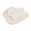 Nuevos Zapatos de Casa de Verano para Mujer 2026, Suela Gruesa, Hebilla Única, Suela Suave para Baño, Sandalias Deslizables para Pareja, Eva Duradero