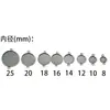 10-27mm Banhado Multi-Color Ferro Redondo Pedra do Tempo Base de Pingente Duplo Base DIY Acessório para Colar Pingente C131