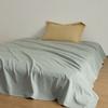 Lençol de Cama para Primavera e Outono 100S Algodão Puro Peça Única 100% Algodão Quatro Estações Algodão de Fibra Longa de Xinjiang Escovado Espessado Lençol de Elástico para Cama de Solteiro/Casal Capa de Edredom