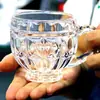 Nuevo Estilo Vidrio Grueso Estilo Europeo Transparente para el Hogar Taza para Café Jugo con Asa Vaso para Whisky Cerveza