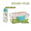 Conjunto de Lancheira e Copo de Água Infantil Desenho Animado, Lancheira e Copo de Água Plástico Dupla Camada Grande Capacidade, Lancheira Micro-ondas
