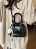 Bolso Bowling de Lujo de Nicho Estilo Universitario Retro, Bolso Boston de Hombro Versátil y de Moda para Mujer