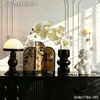 Enfeites artísticos criativos, armário de vinho, conjunto combinado estilo nórdico, sala de estar, casa, decoração de artesanato para mesa de escritório