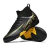 Zapatos de fútbol de caña alta nuevos al por mayor transfronterizos para hombres y mujeres, estudiantes, AG, tacos largos, TF, zapatos de entrenamiento para césped