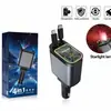 Cargador Rápido para Coche D1 Aromaterapia Transfronteriza Carga Súper Rápida a Baja Temperatura con Cable Retráctil Incorporado Cargador de Coche con Techo de Cielo Estrellado