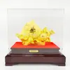 Longevidad y Longevidad Arena Terciopelo Dorado Artesanías Durazno de Longevidad Regalos de Cumpleaños para Abuelos y Personas Mayores Regalos de Cumpleaños