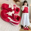 Zapatos Infantiles Forrest Gump 2026 Modelo Nuevo Primavera y Otoño Zapatos Deportivos Casuales Retro para Niños Suela Suave Piel Genuina Zapatillas para Niñas Pequeñas