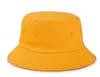 Sombrero de Pescador Personalizable con Logo Imprimible Sombrero Cubo para Montañismo al Aire Libre Hombres Color Sólido Placa Ligera Algodón Puro Sombrero Cubeta Mujeres Venta al por Mayor