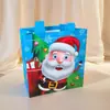 Saco de Presente de Natal Transfronteiriço Embalagem de Presente Saco de Embalagem Impermeável Boneco de Neve Venda por Atacado Roupas Compras Bolsa Tote Criativa