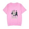 Comercio exterior verano manga corta era de piedra periférico código europeo transfronterizo superventas jersey estampado camiseta manga corta para hombre y mujer