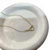 Collar Corazón de Diamante Brillante Amor Infinito Tendencia de Moda Diseño de Nicho Popular Hueco Colgante en Forma de 8 en Forma de Corazón Cadena para la Clavícula