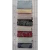 Big Flower jacquard tingido tecido de poliéster semi-transparente padrão escuro fio de fumaça Hanfu traje traje moda tecido local atacado