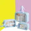 Nueva Bolsa de Tocador Portátil de Gran Capacidad con Separación de Seco y Húmedo, Bolsa de Almacenamiento Plegable, Bolsa de Cosméticos Impermeable para Viajes de Negocios
