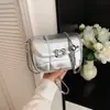 Bolsa Cuadrada Pequeña Cruzada de Hombro de Moda Informal Simple de Diseño de Nicho Nuevo para Mujer Verano 2026