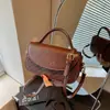 Bolsa Personalizada Nova de Verão 2026 Moda Estilo Coreano Nicho Simples Estilosa Cor Sólida para o Dia a Dia Ombro Único Transversal