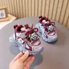 Zapatos para aprender a caminar para niños y niñas, zapatos de malla para bebé, 1-2-3 años, zapatos casuales deportivos para niños pequeños, zapatos de malla de suela única para niños pequeños
