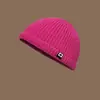 Gorro para hombres a la moda, gorro de hip-hop para propietario, gorro elegante de streetwear, gorro de lana de retazos para hombre, gorro de punto versátil