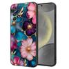 Funda para Teléfono Floral Estilo Pintura al Óleo Chapada en Oro Más Vendida de Lazada Samsung S26Ultra Cubierta Protectora Anticaídas