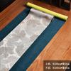 Tapete de Chá Brocado Novo Chinês Impermeável Tecido para Mesa de Chá Caminho de Mesa Zen Luxo Leve Jacquard Sofisticado Tapete de Chá Longo Toalha de Mesa para Chá