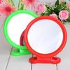 Espejo de tocador retro para dormitorio, espejo redondo grande, espejo de maquillaje, espejo colgante pequeño de moda para baño familiar, fabricantes al por mayor